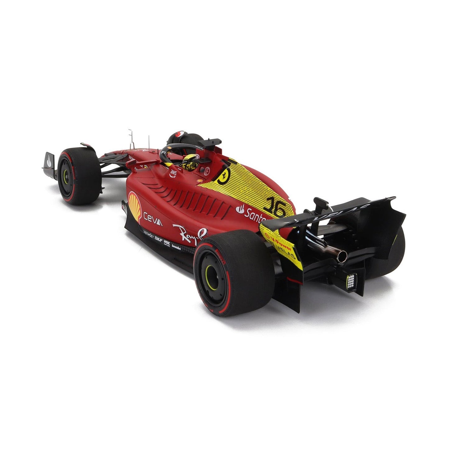 #16 Leclerc 2022 SF75 Italian GP Pole Position 1:18 BBR Models