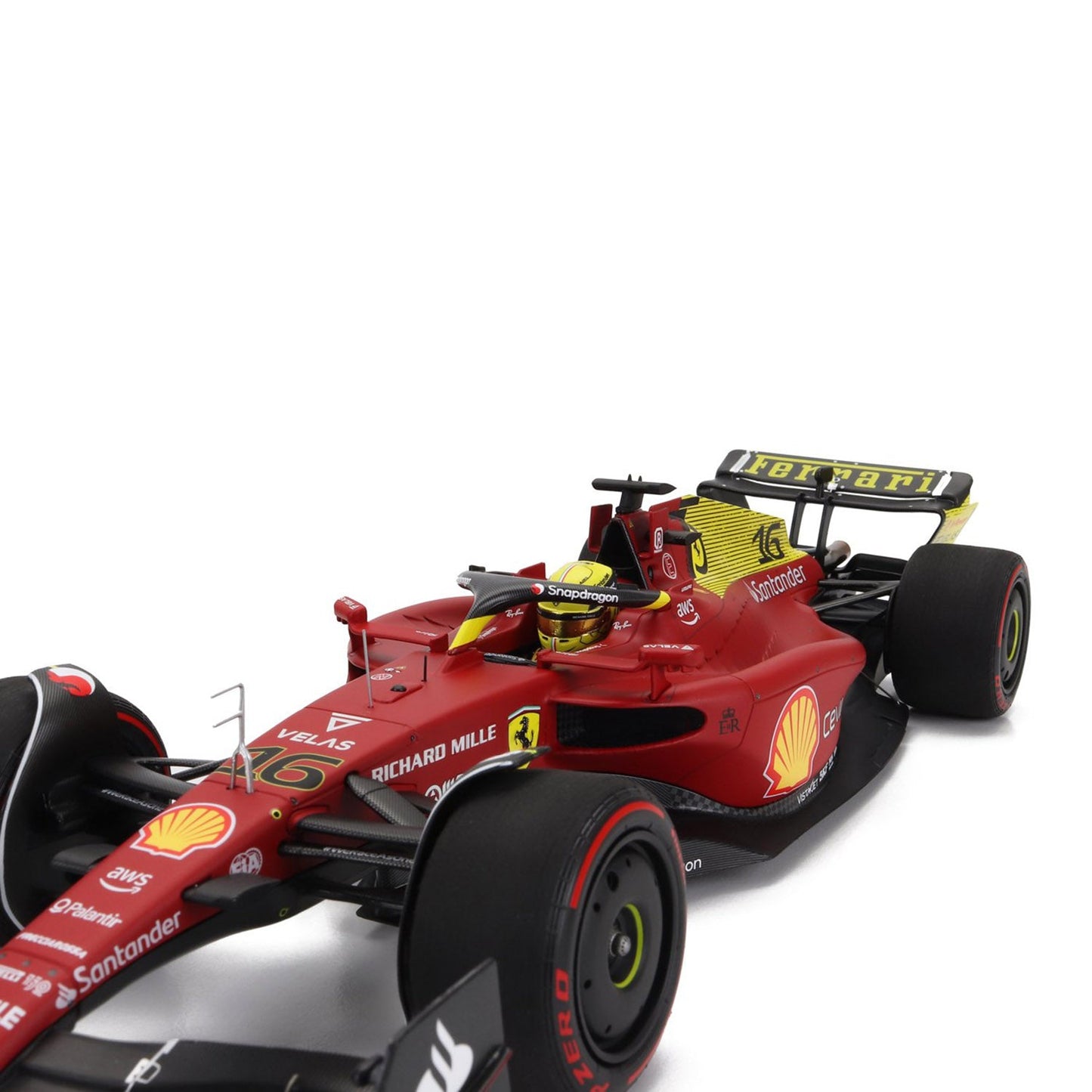 #16 Leclerc 2022 SF75 Italian GP Pole Position 1:18 BBR Models