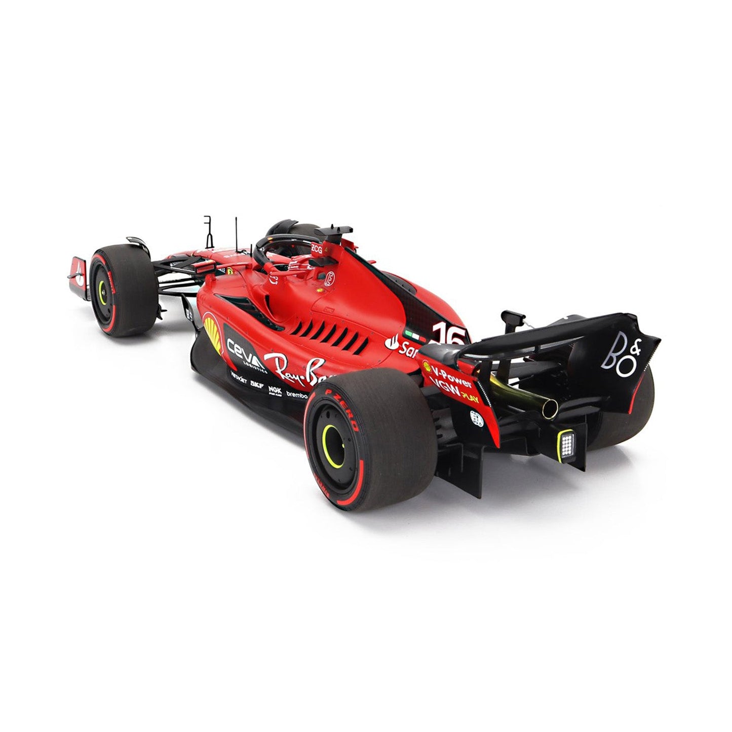 #16 Leclerc 2023 SF23 Bahrain GP Winner 1:18 BBR Models