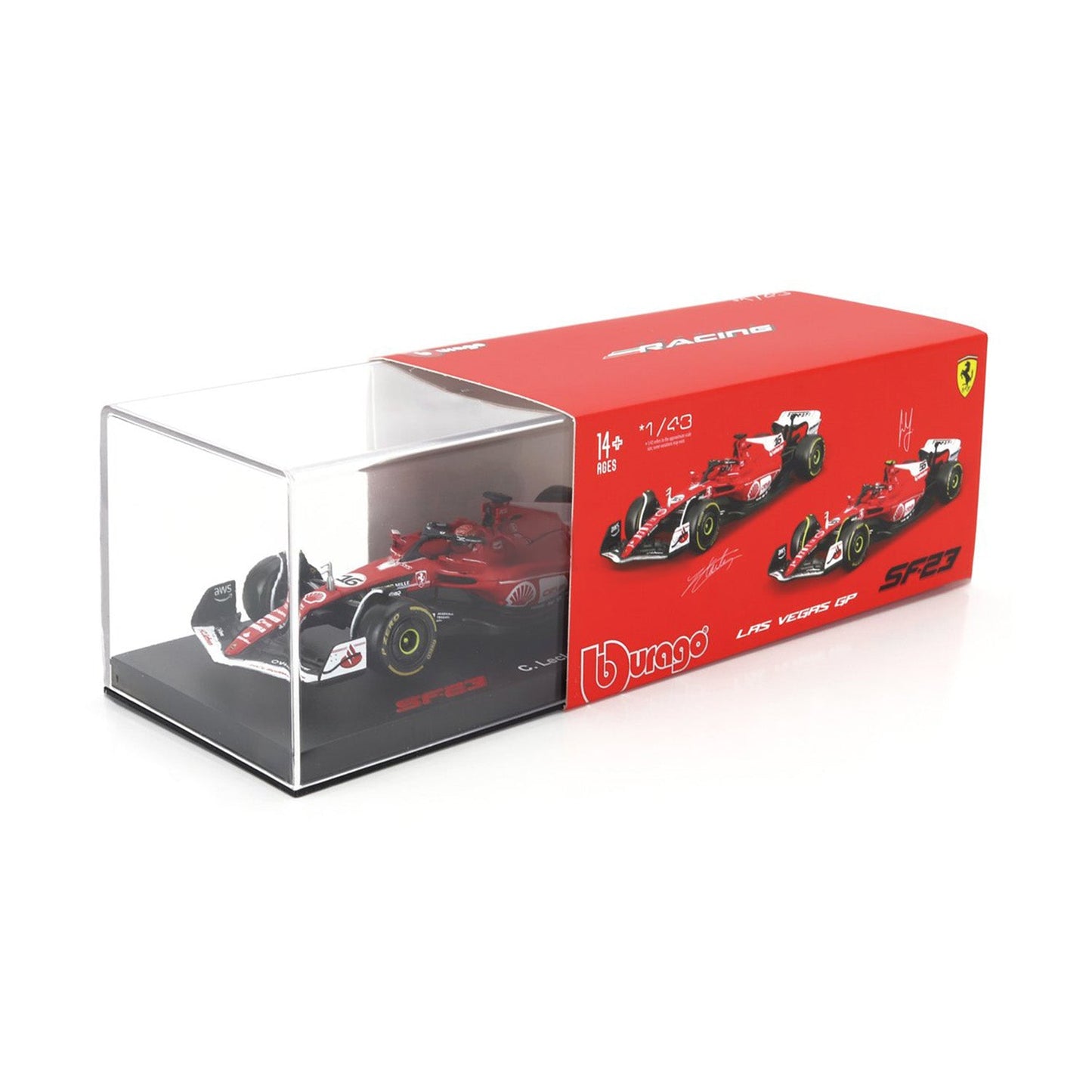 #16 Leclerc SF-23 2023 Vegas Edition 1:43 Car Model