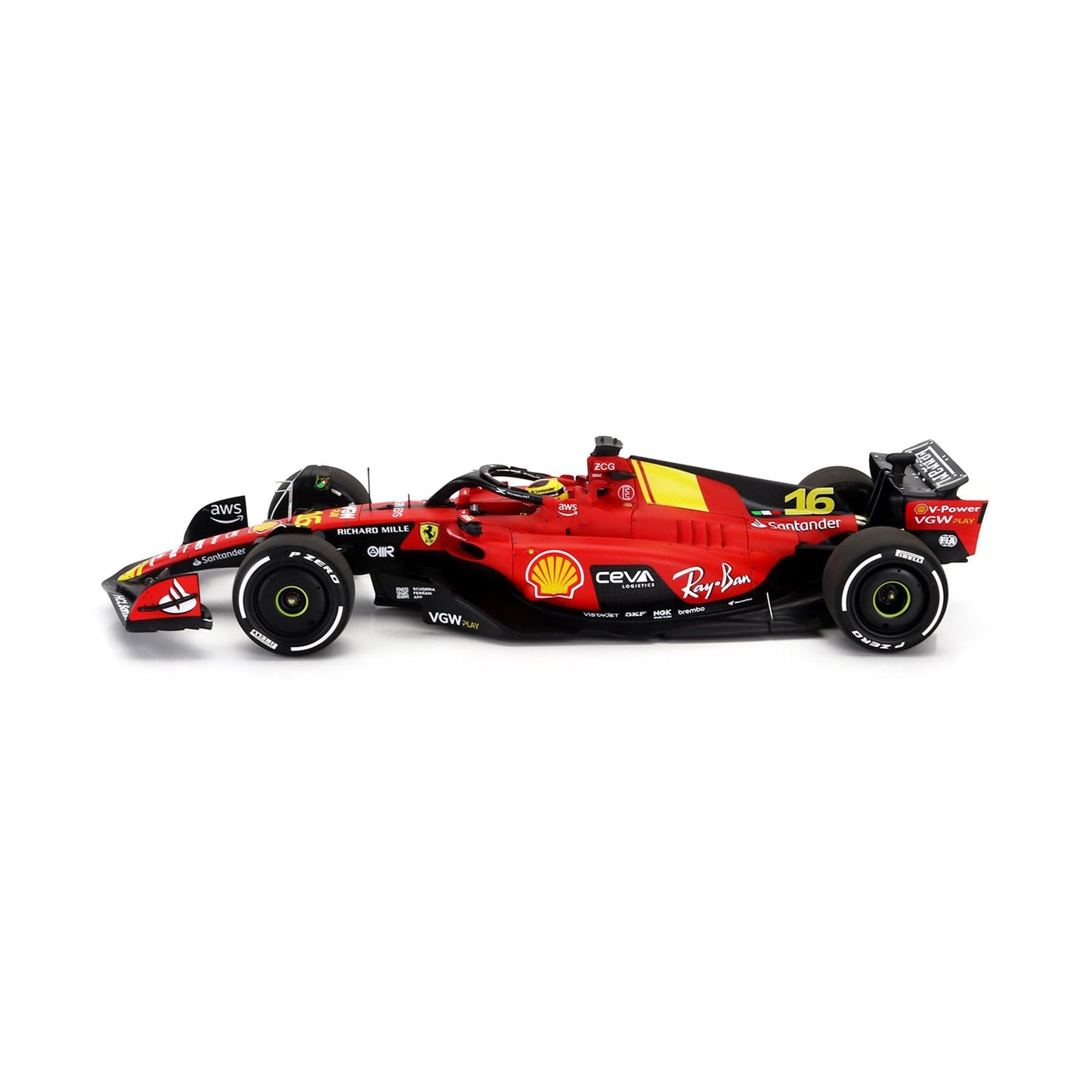 #16 Leclerc SF23 Monza GP 1:18 BBR Models