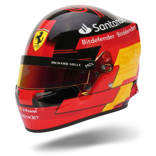 Carlos Sainz #55 Official 2023 1:2 Helmet