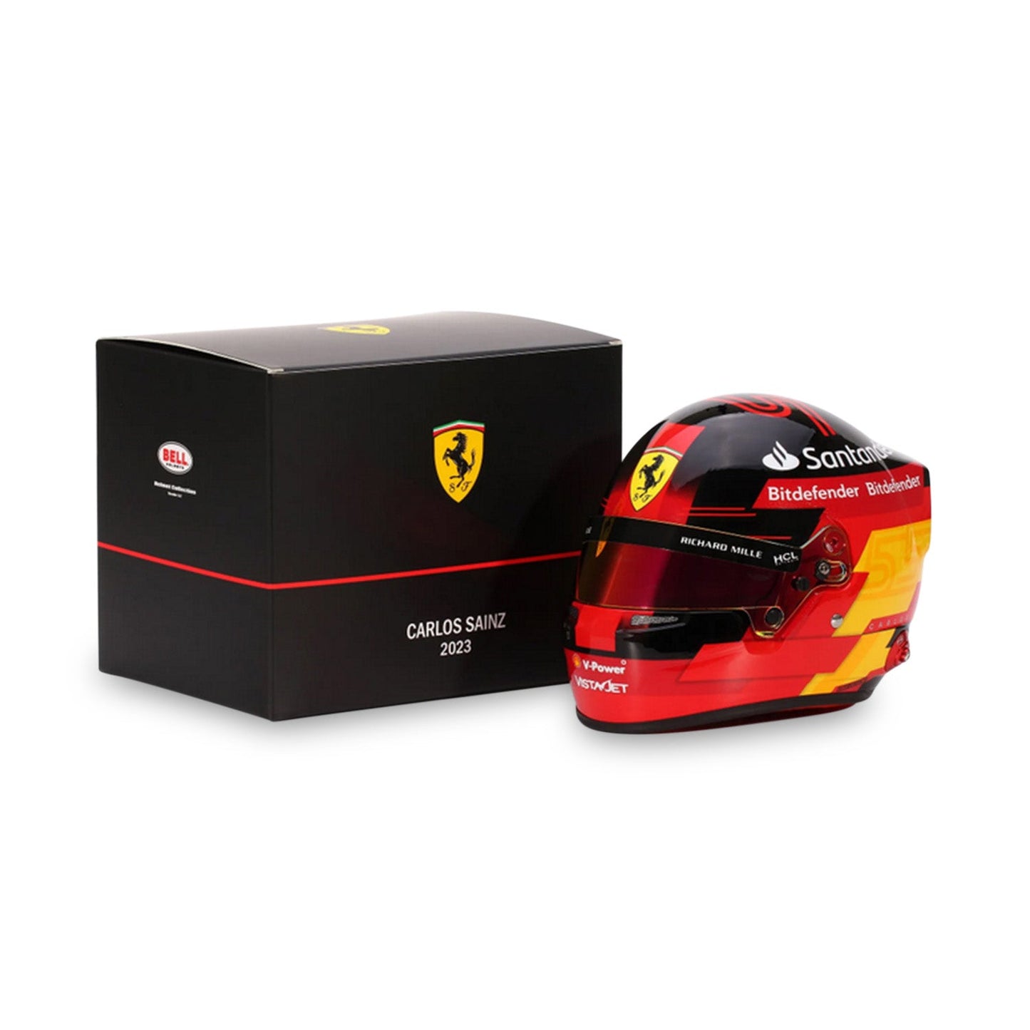 Carlos Sainz #55 Official 2023 1:2 Helmet