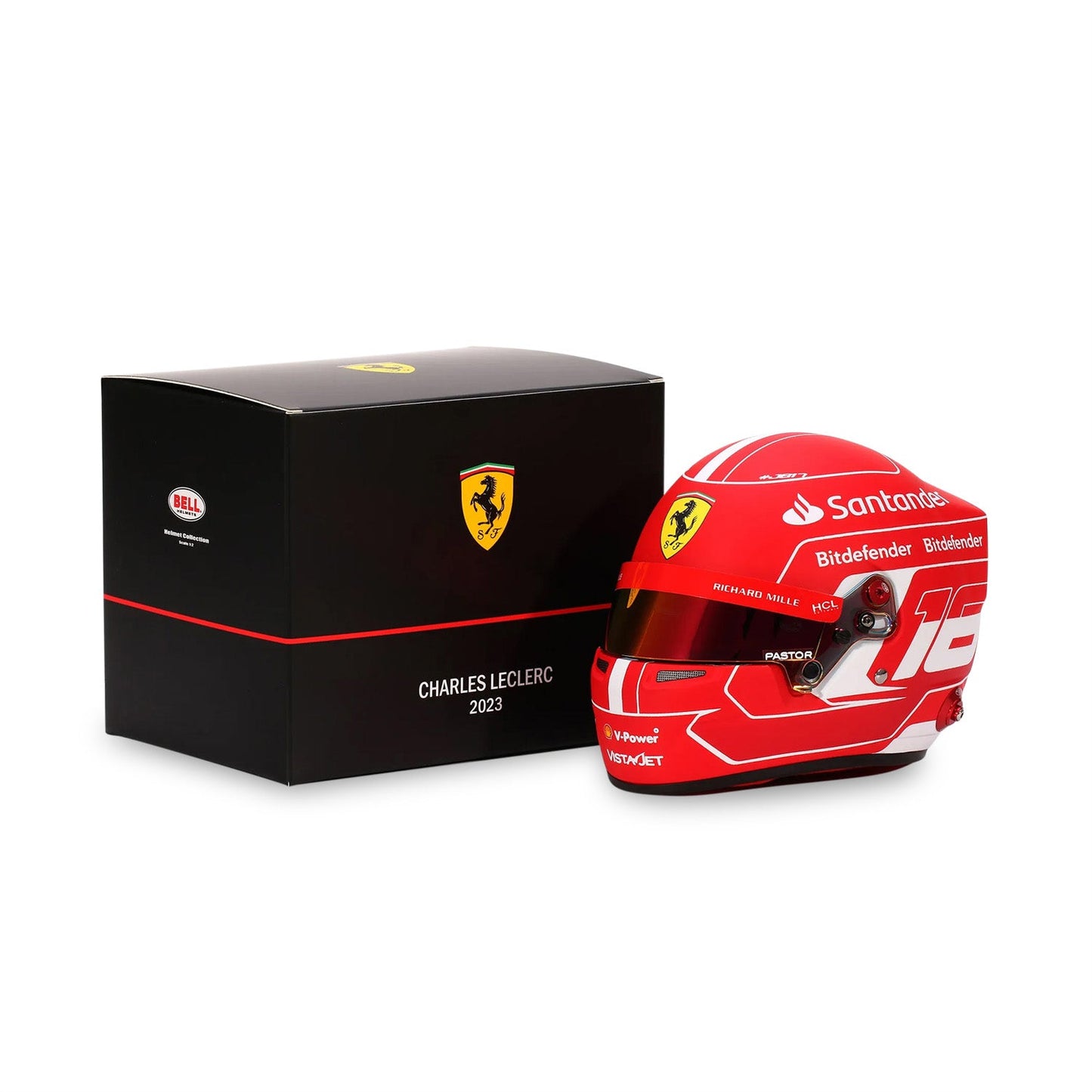 Charles Leclerc #16 Official 2023 1:2 Helmet