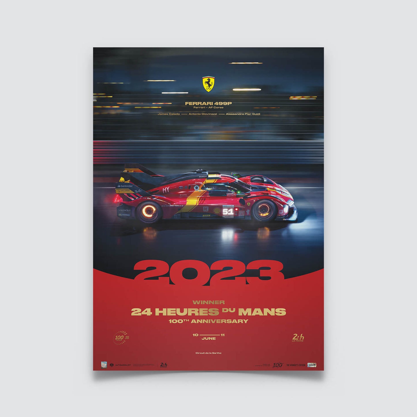 Ferrari 499P - 24h Le Mans Winners - 100th Anniversary | Collector's Edition