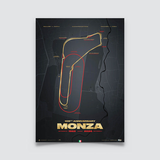 Monza Circuit | 100th Anniversary Track Evolution | Collector’s Edition | Large