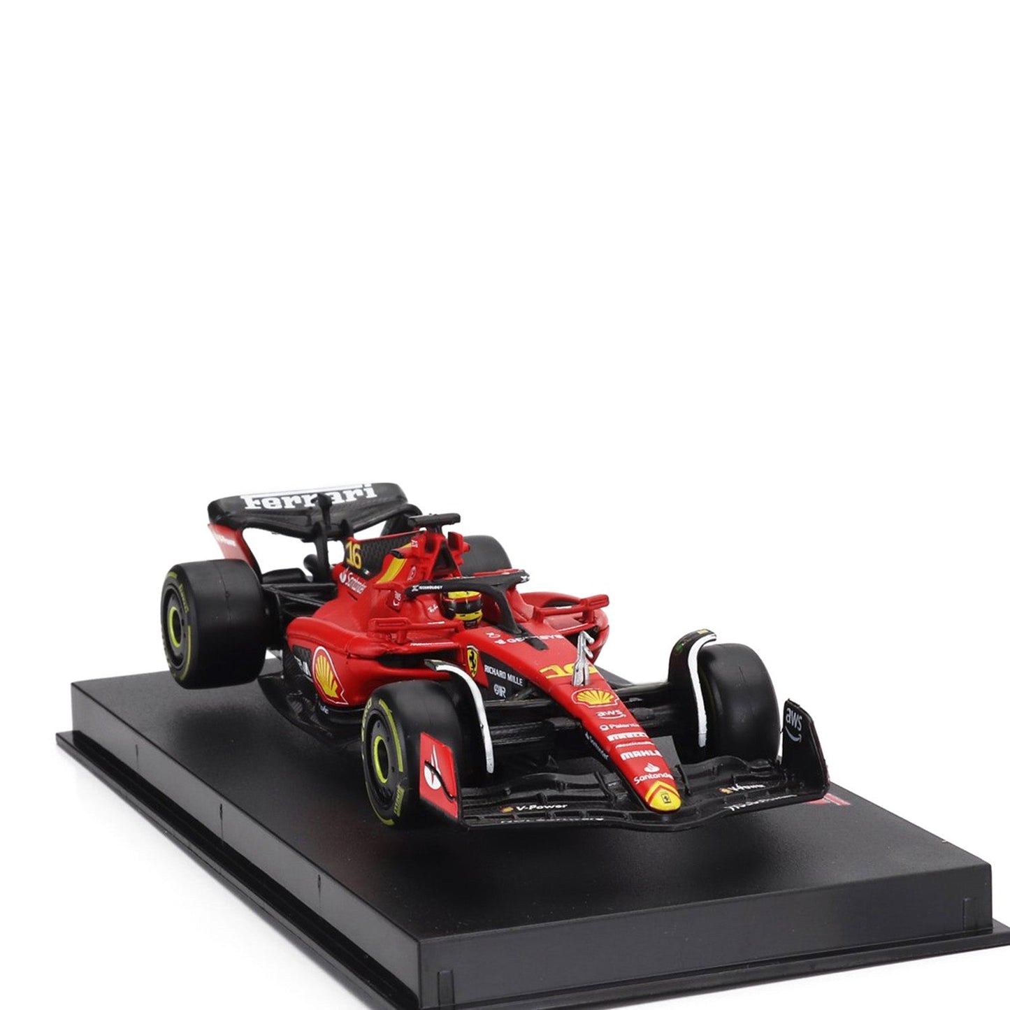 SF23 #16 Charles Leclerc Monza GP Car Model 1:43 Car Model