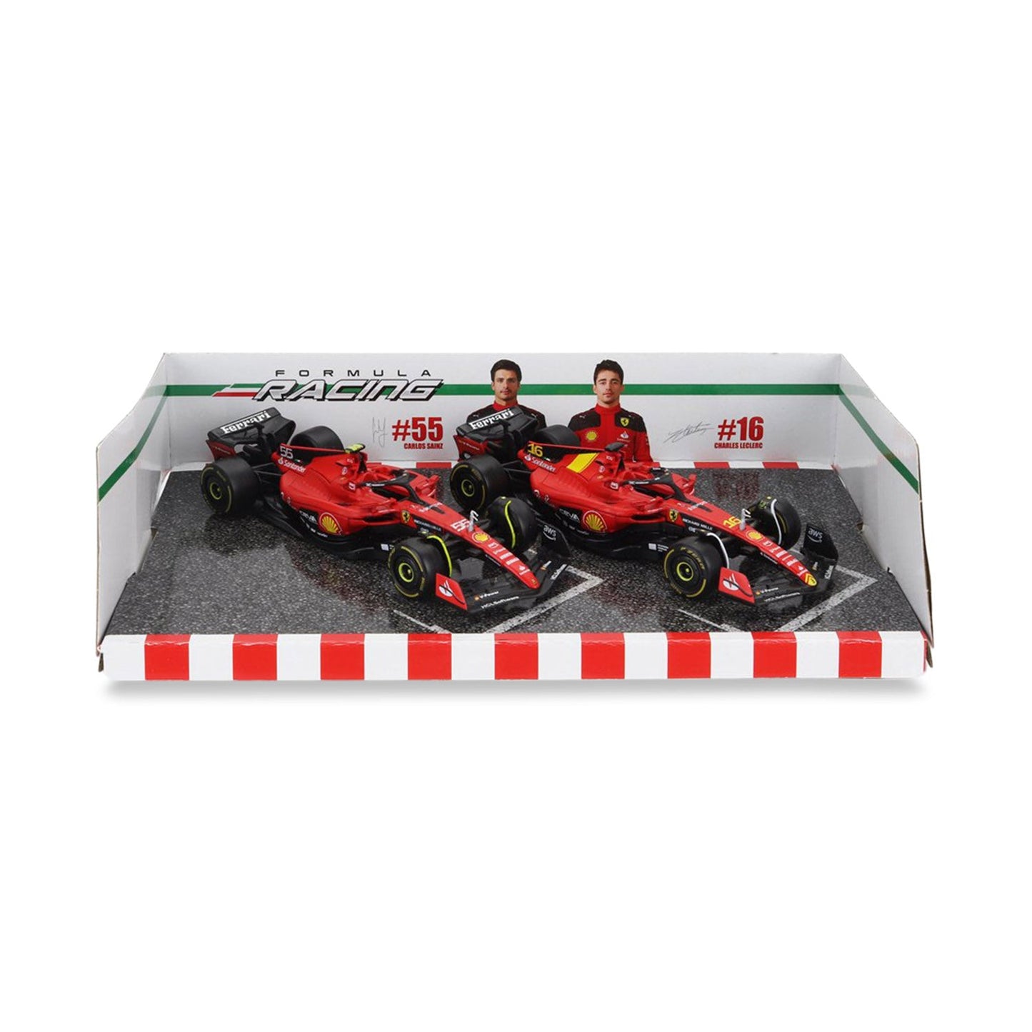 SF23 Set of 2 Leclerc & Sainz 2023 1:43 Car Model