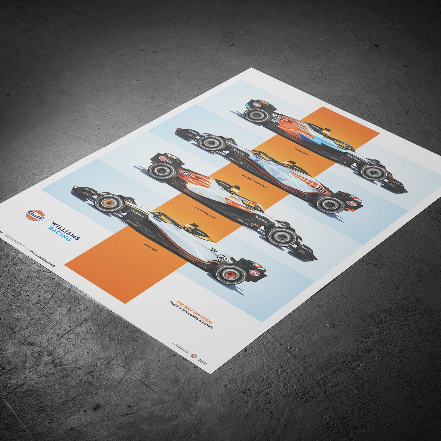 Gulf Fan Livery - 2023 | Large